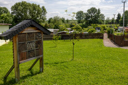 Auf dem Bild die Kleingartenanlage K&uuml;hler Grund in Fraureuth