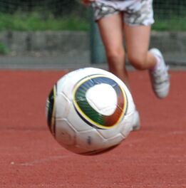 Auf dem Foto zu sehen ist ein Fu&szlig;ball
