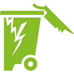 Icon eines defekten Beh&auml;lters