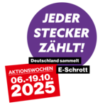 Logo der Aktionswochen "Jeder stecker z&auml;hlt" 2025