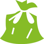 Piktogramm Abfallsack