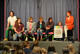 Im Nachgang des Theaterst&uuml;cks gab es noch eine Gespr&auml;chsrunde