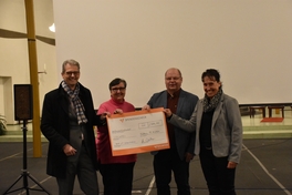 Die Verantwortlichen des Projektes freuen sich &uuml;ber den Preis