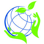 Weltkugel mit H&auml;nden