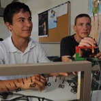 Auszubildende im Fachunterricht