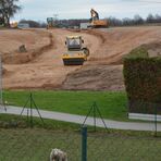 Baustelle Crossener Stra&szlig;e in Berthelsdorf
