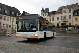 Vom Hartensteiner Markt kommt man k&uuml;nftig doppelt so oft wie bisher nach Zwickau. 