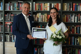 Auszeichnung Engagement im Rahmen von SCHAU REIN!